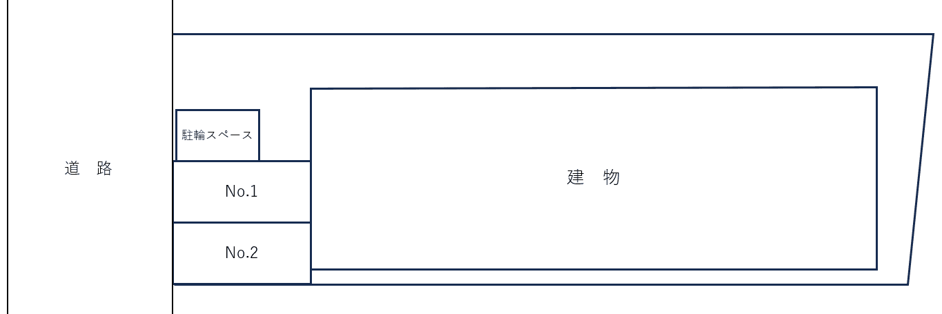 アットリラ行徳の駐車配置図