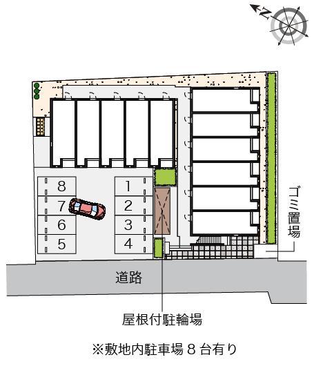 縁(52657)の駐車配置図