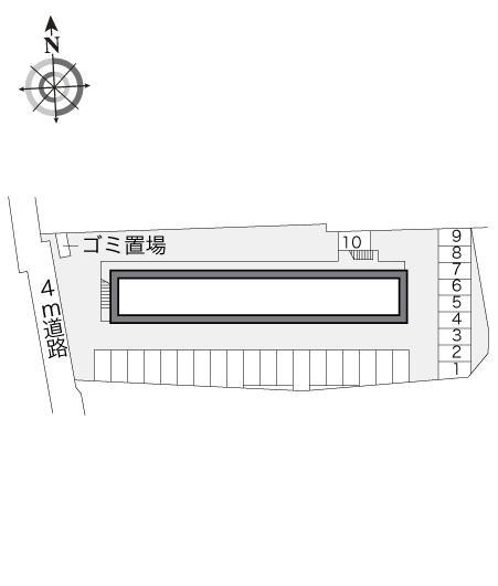 U&S(14543)の駐車配置図