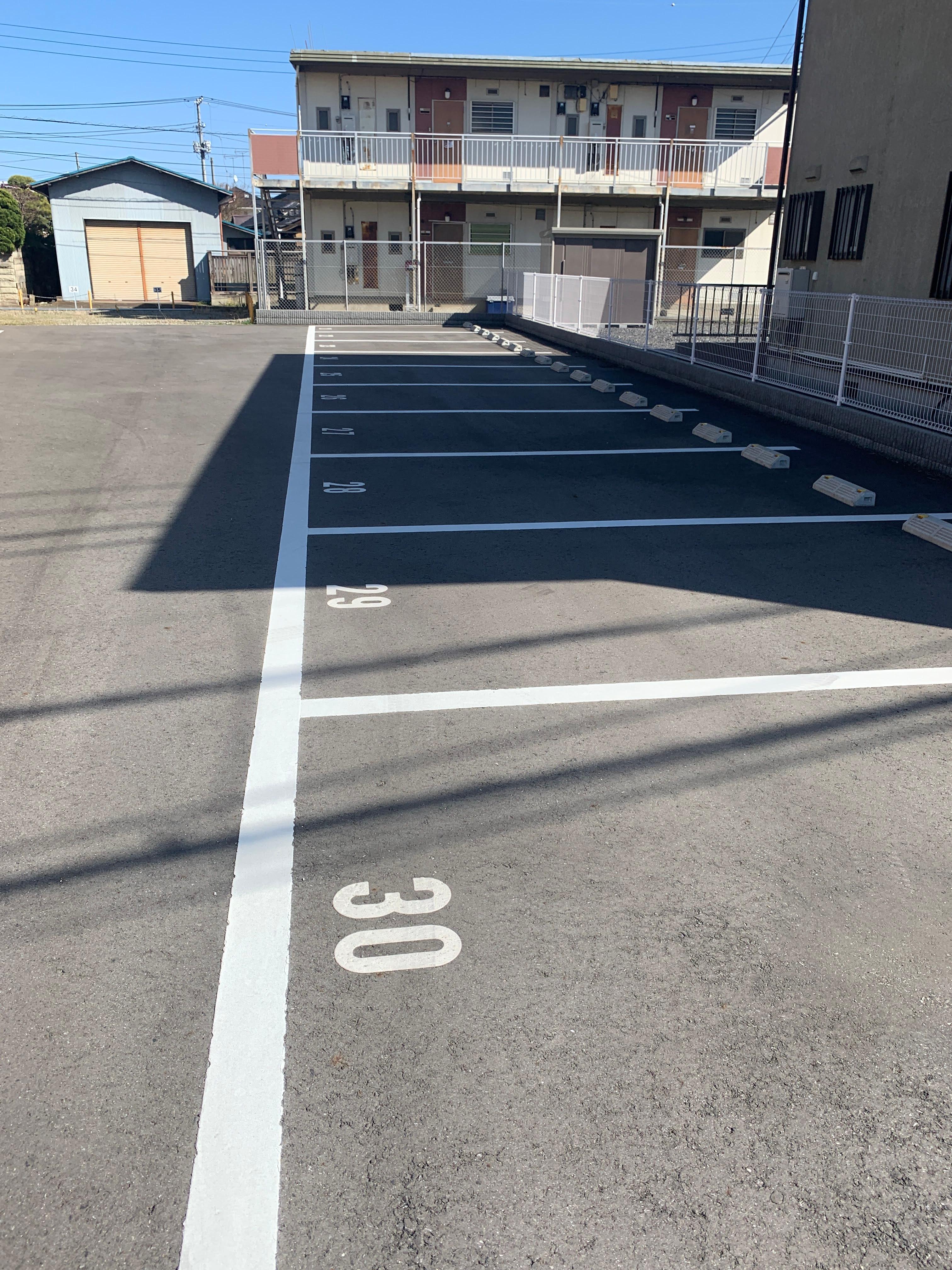 コンテナくん土浦真鍋店敷地内駐車場の外観・駐車場イメージ1枚目