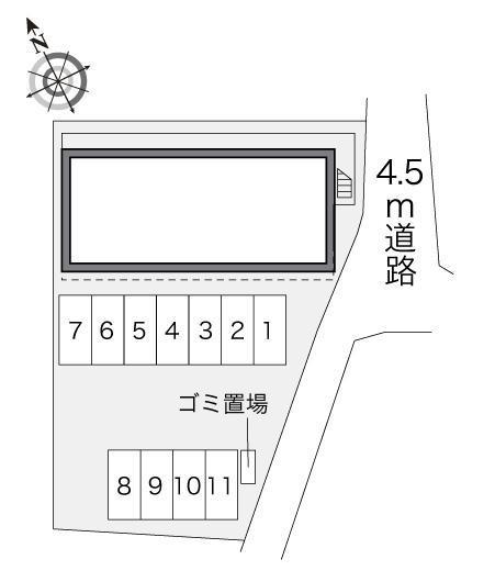 エトワール(21932)の駐車配置図