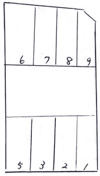 14320駐車場の駐車配置図
