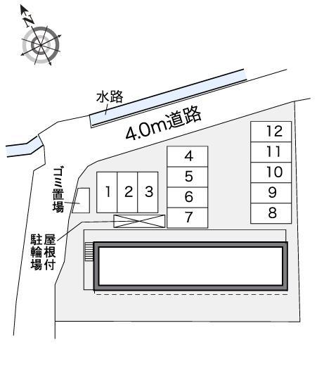 宝殿(30345)の駐車配置図