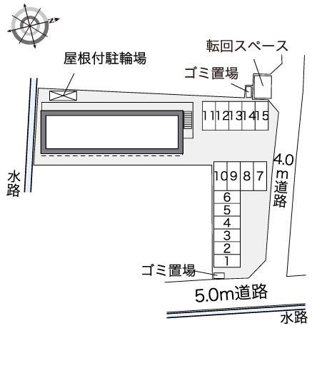 ファースト2(40349)の駐車配置図