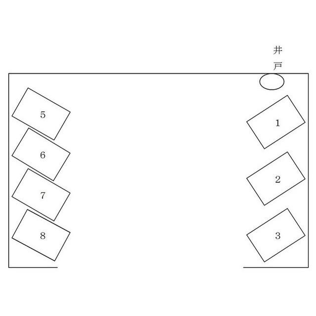 塩沢パーキングの駐車配置図