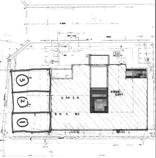 ハイツ ハナミズキの駐車配置図
