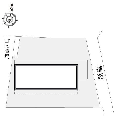 プリムローズ前沢(18119)の駐車配置図