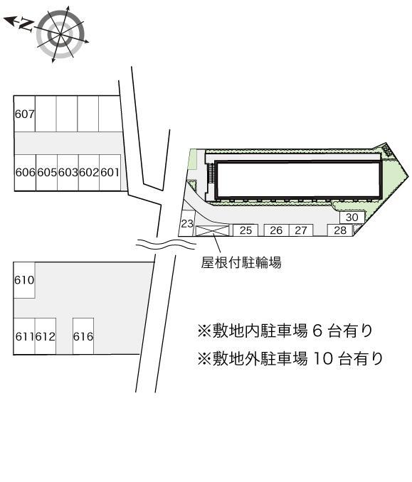 鈴の森(13248)の駐車配置図