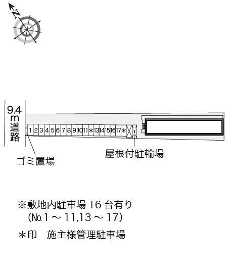 グリンデルワルド(22757)の駐車配置図
