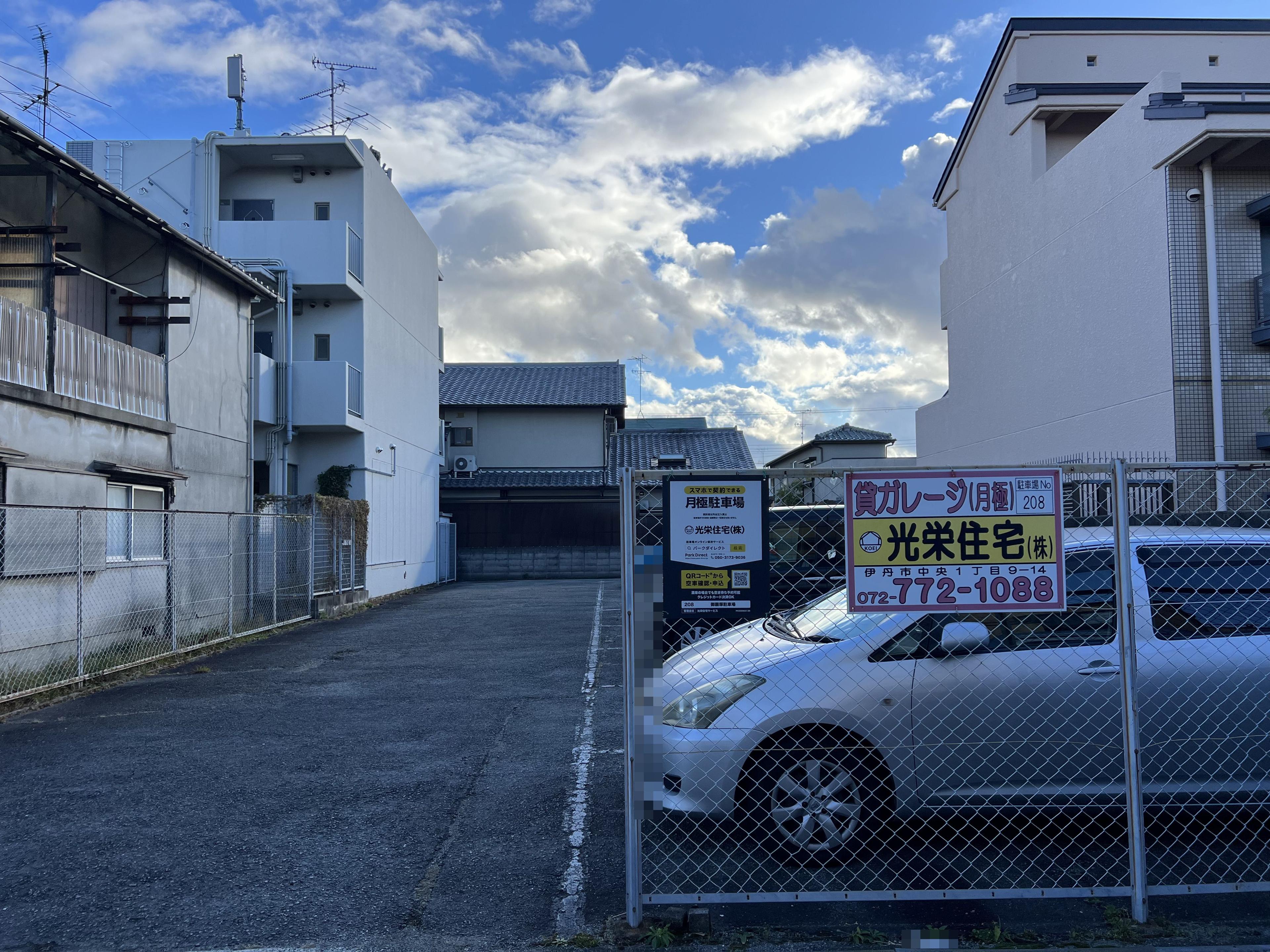 御願塚駐車場の外観・駐車場イメージ1枚目