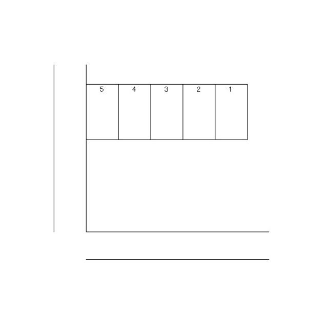双葉駐車場の駐車配置図