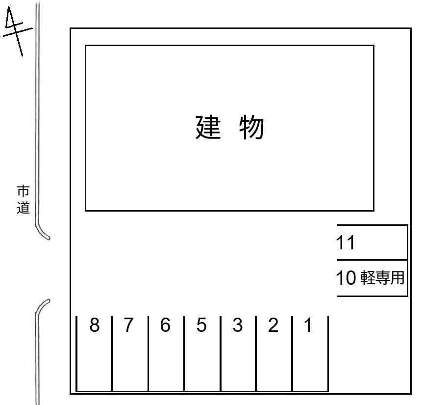 80209Stay Goldの駐車配置図