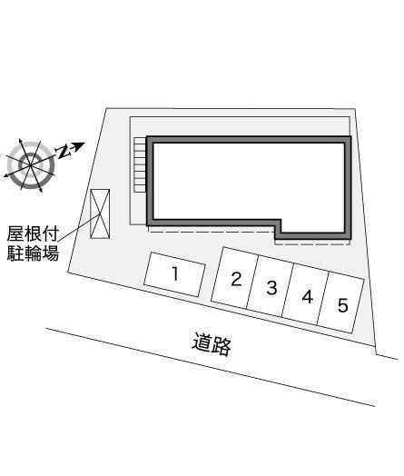 浜寺(36017)の駐車配置図