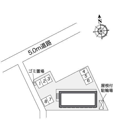 Luce(26901)の駐車配置図
