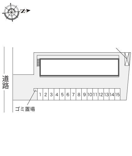 KACO(19149)の駐車配置図