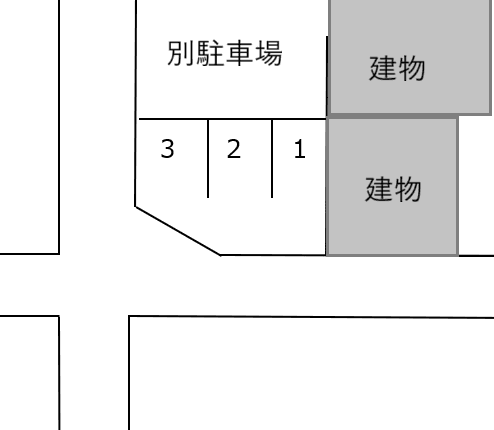 昭和町パーキングの駐車配置図