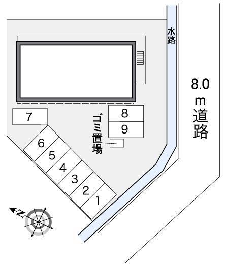 和(26230)の駐車配置図