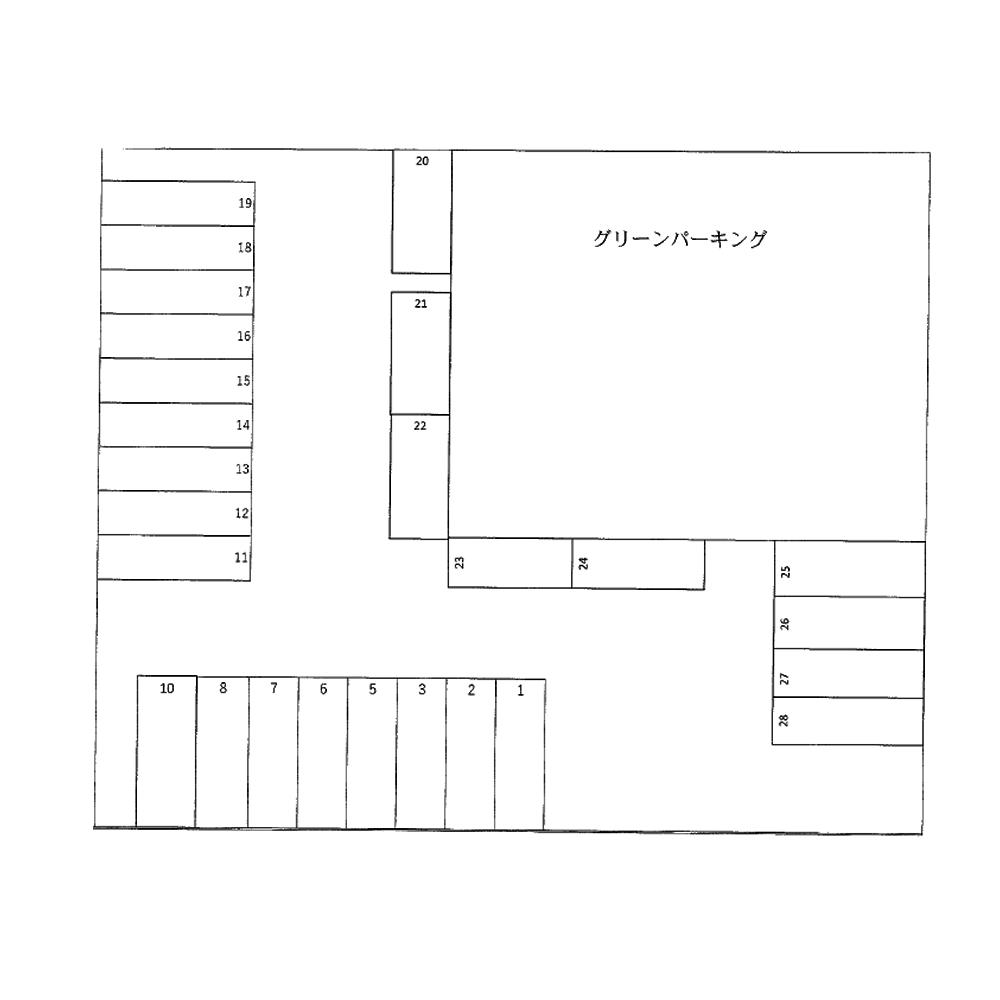 グリーンパーキングの駐車配置図
