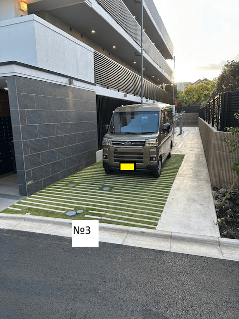 梅丘2丁目駐車場の外観・駐車場イメージ3枚目