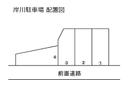 岸川駐車場の駐車場