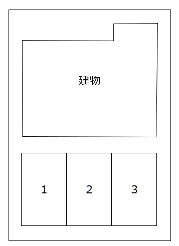 フレア神戸の駐車配置図