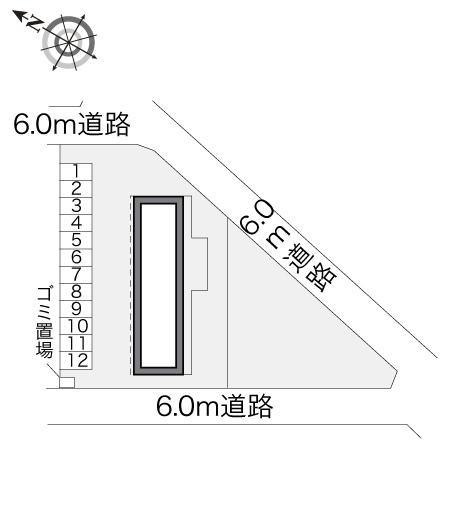 SHOWA(17384)の駐車配置図