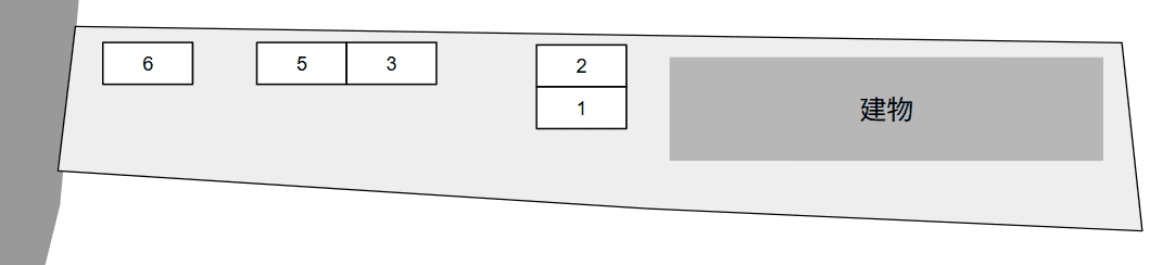 Lupinus Terraceの駐車配置図