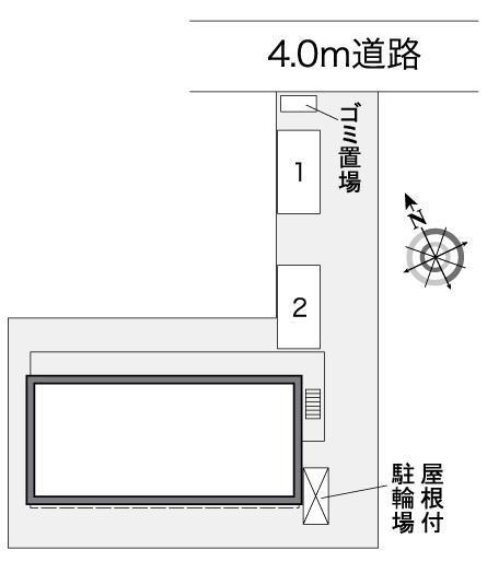イヴ(27028)の駐車配置図
