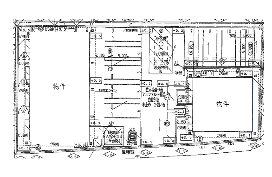 Bell Demeure コートエレガンスⅠの駐車配置図