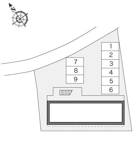 フォーチュン(16326)の駐車配置図