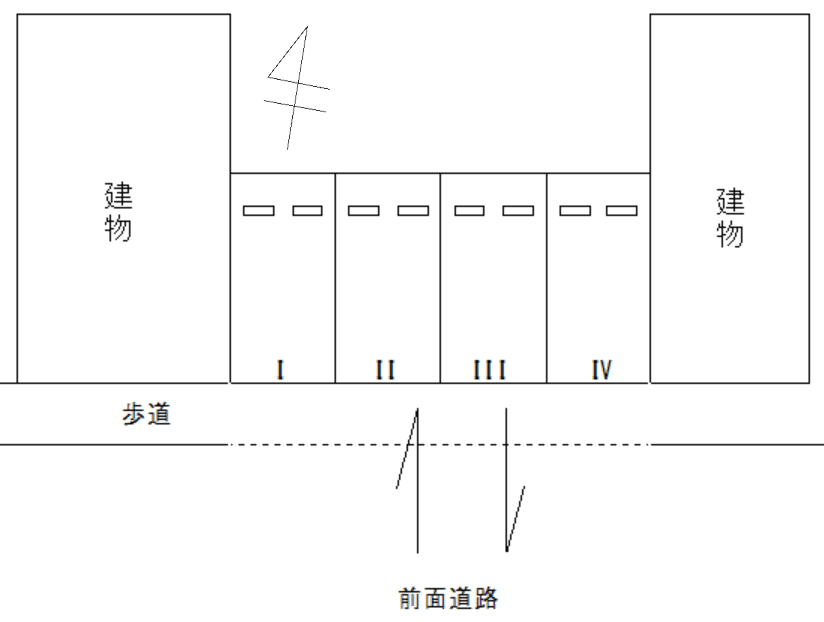 FK通町2丁目駐車場の駐車配置図