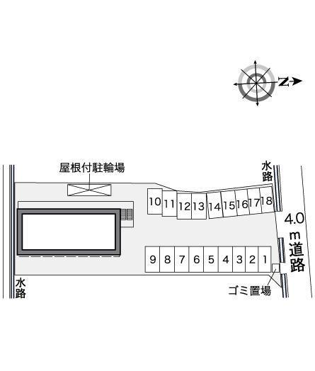 和泉南(37698)の駐車配置図