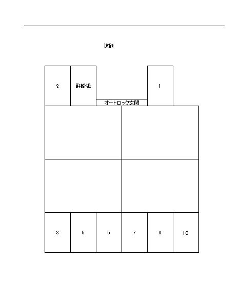 ルアナの駐車配置図