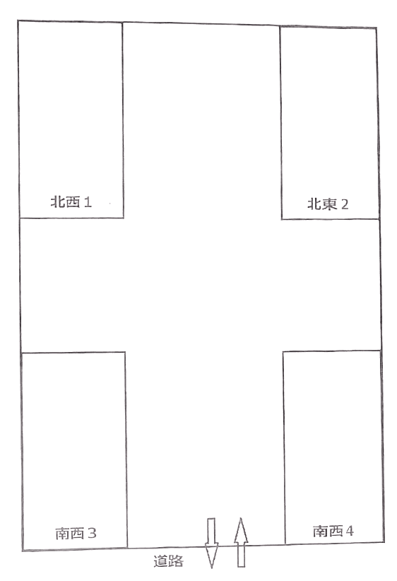 P71の駐車配置図