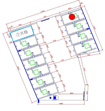 新瀬戸第1の駐車配置図