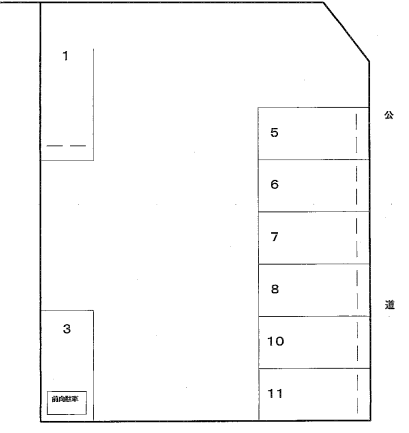 505の駐車配置図