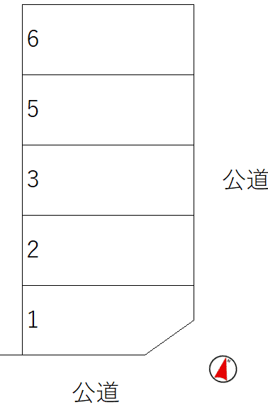 栄パーキングの駐車配置図