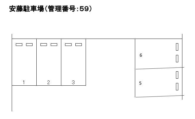 J-059の駐車配置図