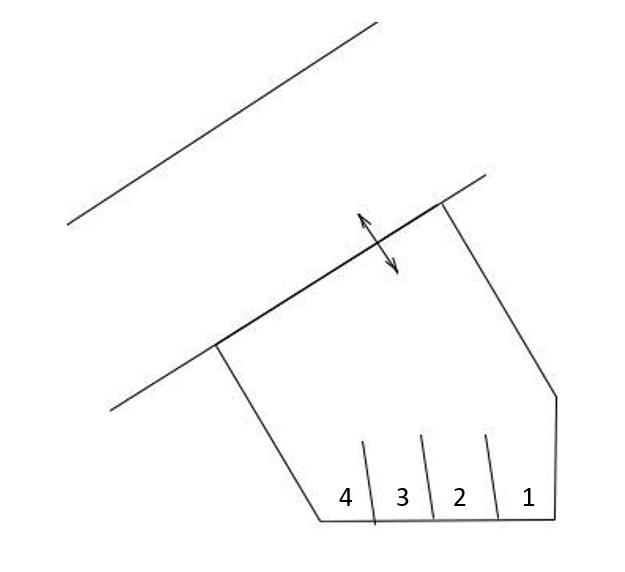 A53-8パーキングの駐車配置図