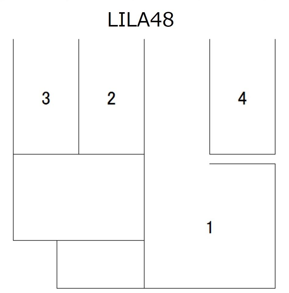 LILA48の駐車配置図