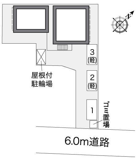 シャルマン北越谷Ⅴ(26758)の駐車配置図