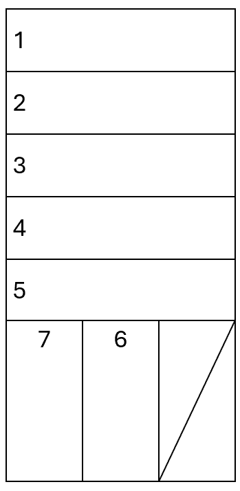 元目町 大石Pの駐車配置図