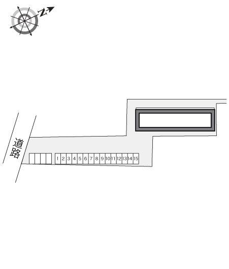住吉(21160)の駐車配置図