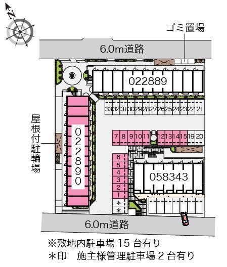 Will B(22890)の駐車配置図
