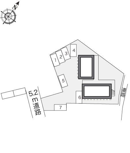 バードック(20333)の駐車配置図