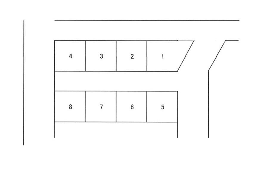 1165駐車場の駐車配置図
