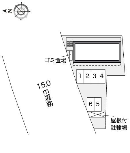 ダイチA(41239)の駐車配置図