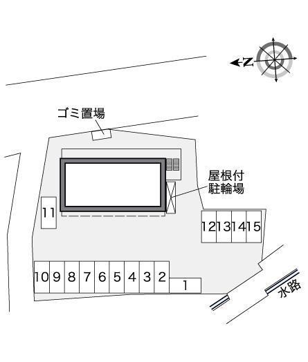 中村(39686)の駐車配置図