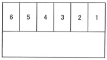 601駐車場の駐車配置図
