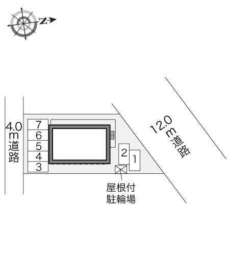 ウェルネス笹(29091)の駐車配置図